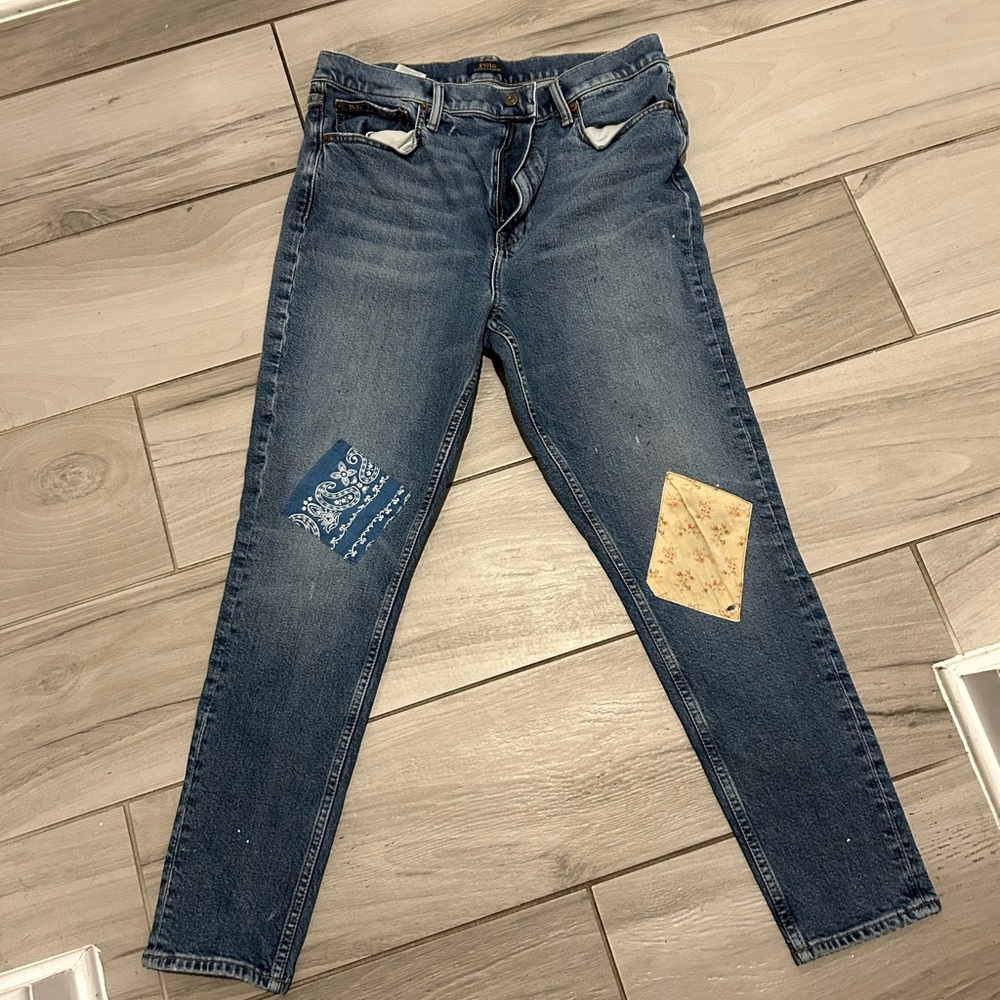 Ralph Lauren patchwork jeans